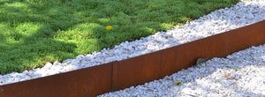 Personnalisé Naturelle rouillée Bordure En Acier Corten Pour L'aménagement Paysager De Jardin Décoratif Extérieur - Product Image 3