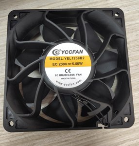 Ventilateur sans balais à faible consommation d'énergie, ventilateur der1238b2, 120x120x38 12CM, 230V 5W EC - Product Image 1