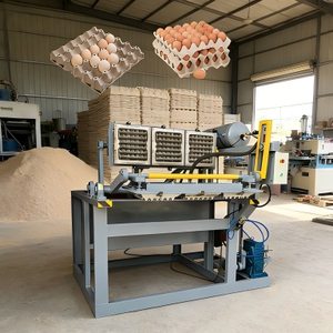 Équipement <span class=keywords><strong>de</strong></span> formage <span class=keywords><strong>de</strong></span> barquettes à œufs en papier écologique, 5000 pièces par heure, pour fournisseur d'œufs biologiques, durable - Product Image 2