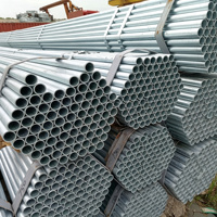 Fabricant de tuyaux en acier galvanisé durable, tuyau rond GI 20 mm 40 mm 60 mm 100 mm, tube galvanisé pour la construction et l'ingénierie