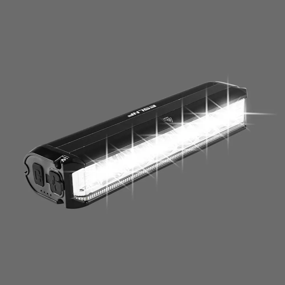 Hot Sale 1400 Lumen Road Bike USB Led Front Light Bicycle Head Light With Double Bracket