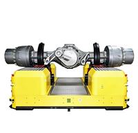 Robot AGV Tugas Berat 3 Ton Pintar untuk Gudang, Navigasi Strip Magnetik, Penghindaran Rintangan Lidar Laser