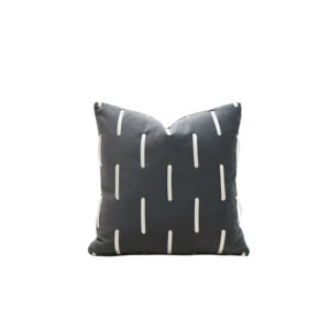 18 "copricuscino in velluto fatto a mano con fodera geometrica nera rossa Grey <span class=keywords><strong>federa</strong></span> a strisce <span class=keywords><strong>cuscino</strong></span> per divano camera da letto - Product Image 4