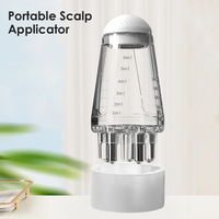 Mini applicateur portable de sérum capillaire en brosses et peignes pour la croissance des cheveux
