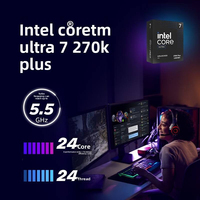 Ultra 7 270K Plus Desktop, 24 Núcleos, 24 Líneas de Procesamiento, 3.2GHz/5.5GH, Procesador para Juegos, PC en Caja