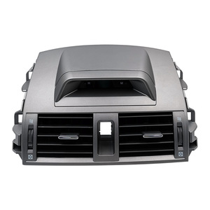 แผงหน้าปัดช่องแอร์สำหรับรถยนต์โตโยต้า โคโรลล่า ปี 07-13 พร้อมนาฬิกา รุ่น 55670-02340 วัสดุ ABS - Product Image 1