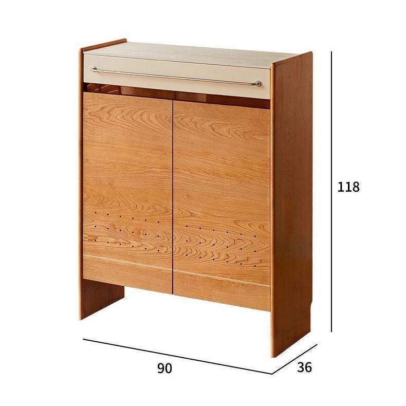 Meuble à chaussures léger à double porte (sans support inférieur)