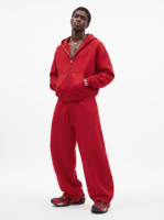 Sweat à capuche zippé décontracté de haute qualité, coupe courte et oversize, avec design personnalisé, imprimé et brodé pour homme