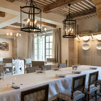 Luminaires ECOJAS personnalisés pour le projet d'ingénierie hôtelière Le Bastide de Gordes France