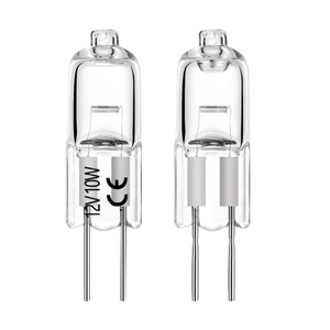 Bombilla Halógena de Filamento de Yoduro de Tungsteno <span class=keywords><strong>G4</strong></span> G5.3 de Dos Pines Pequeña 12V 220V para Lámpara de Araña de Cristal <span class=keywords><strong>10W</strong></span> 20W 35W 50W 2700 3200K - Product Image 3