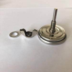 Stainless Steel BBQ Smoker Pit Grill Bimetallic Dial <b>Thermometer</b> with Dual Gage 500 Degree Cooking Tools - Product Image 4