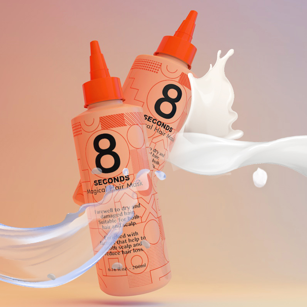 New formula 8 Seconds magical hair mask private label products with low price