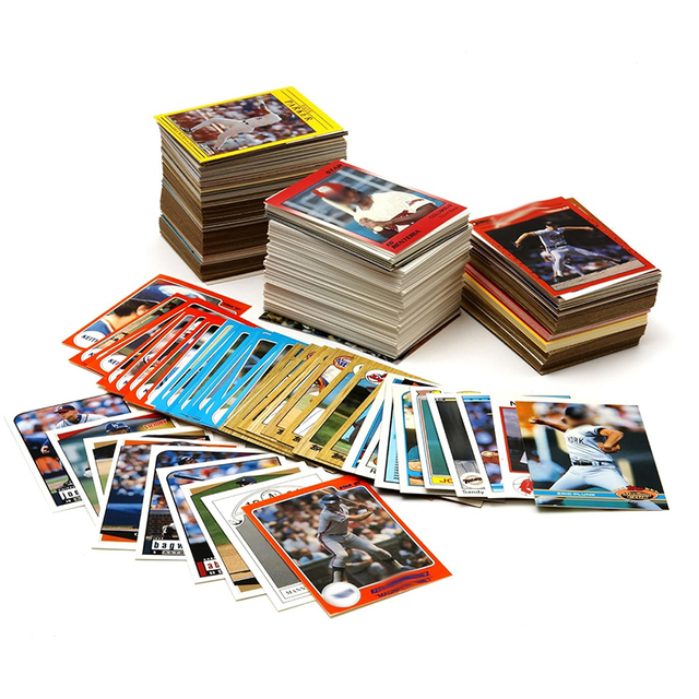 Customizable Logo Box Sport Customized Trading Cards Baseball Collectible Card Game Paper CMYK 4 Color Offset Printing Custom