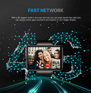 Cảm Ứng New Android Thông Minh Đồng Hồ Với Thẻ Sim Mtk6739 4G Wifi IP67 Không Thấm Nước Điện Thoại Đồng Hồ - Product Image 3