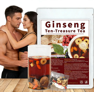 Thé Premium Dix Trésors 10g x 10 Sachets Fait Main Qualité Alimentaire Énergie Revitalisante Anti-Fatigue pour le Bien-être Quotidien au Bureau et à <span class=keywords><strong>l</strong></span>'Entraînement - Product Image 2