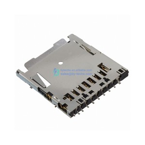 PCB kết nối 1903302-3 bộ nhớ PC thẻ ổ cắm kết nối và ejector an toàn kỹ thuật số SD 19033023 bề mặt gắn kết góc bên phải - Product Image 1
