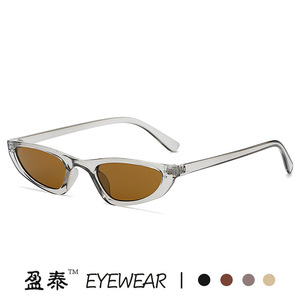 แว่นกันแดดทรงแคทอายผู้หญิง UV400 กรอบพีซีคลาส 2 แว่นกันแดดสไตล์เรโทร - Product Image 5