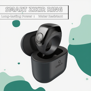 Anillo Inteligente 2026, Resistente al Agua IP68, Control por Aplicación, Reloj Despertador, Contador de Zikir/Tasbih, Contador de Elogios, IQIBLA, Anillo Zikr, Zood J01 - Product Image 2