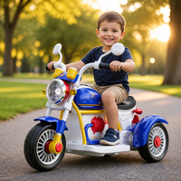 Moto électrique pour enfants en gros, tricycle télécommandé pour enfants de 2 à 4 ans