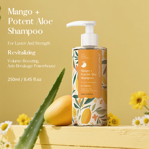 Champú MEVOV Mango & Potent Aloe Sin Sulfatos 250ml - Cuidado Capilar Voluminizador y Definidor de Rizos para Cabello Seco y Dañado - Product Image 2