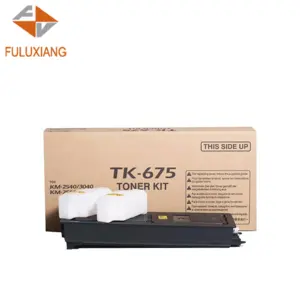 FULUXIANG TK-675 TK675 TK677 TK678 TK679 कापियर Toner कारतूस के लिए Kyocera KM2540 2560 3040 3060