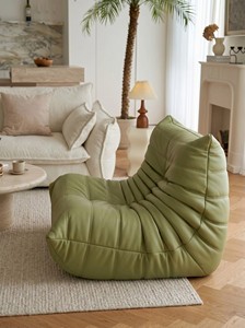 Sofá Caterpillar, Sillón Individual Reclinable, Sillón para Sala de Estar, Esponja, Sin Ensamblaje, Envasado al Vacío - Product Image 5