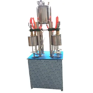 Máquina rellenadora de refrescos brillantes, fabricante de máquina semiautomática pequeña de CO2, para bebidas carbonizadas