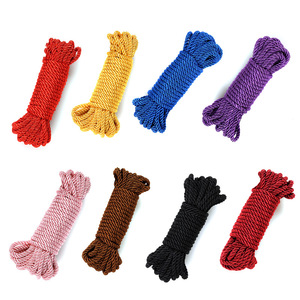 Yeni Eğlenceli BDSM Vücut İpi 5M, 10M, 15M, 20M, 30M, 40M Esaret Yetişkin Esaret İpi - Product Image 2