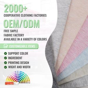Soft Cotton Spandex Fabric for Baby Soft Stretch Knit Material for Clothing - Product Image 2