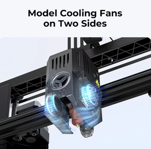 Nouvelle imprimante 3D industrielle Ender-3 V3 KE, kit d'impression 3D automatique, garantie d'un an, extrudeur fiable sans obstruction, entretien facile, prend en charge le PLA - Product Image 5