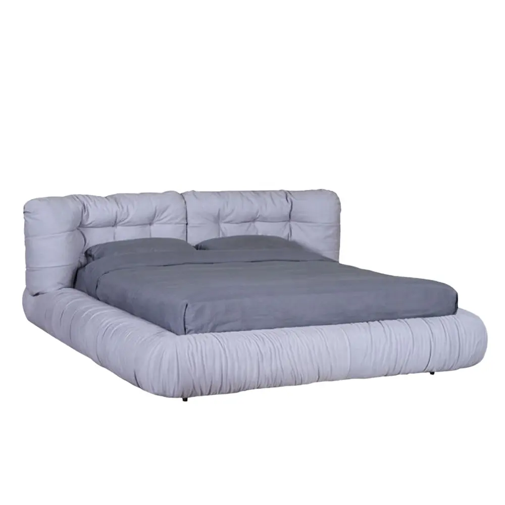 Vua kích thước giường moden kích thước đầy đủ vải giường Vua kích thước giường