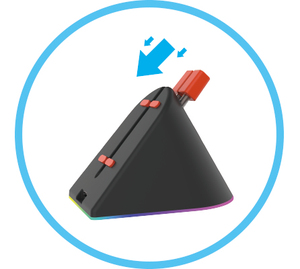 สินค้ามาใหม่ไฟ RGB เมาส์สำหรับเล่นเกมมีดีไซน์ทันสมัยอุปกรณ์ติดตามทางแสงแบบ USB - Product Image 2