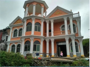 Cường Độ Cao Phong Cách Thiết Kế Châu Âu <span class=keywords><strong>GRC</strong></span> Bê Tông Xi Măng Mạ La Mã Cột <span class=keywords><strong>GRC</strong></span> Nhà Vườn Và Biệt Thự Dự Án - Product Image 6