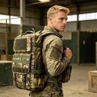 Sac à dos de randonnée anti-odeur à livraison rapide, sac à dos de chasse anime personnalisé, sac à dos tactique rétro décontracté à prix abordable