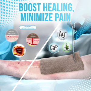 Grosir Patch luka tertutup kalsium Alginate medis tipe serat <span class=keywords><strong>Ion</strong></span> perak lapisan penutup rongga - Product Image 4