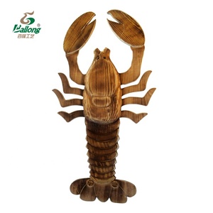 Professional Factory Custom Pinewood Rustic Giraffe Lobster <strong>Whale</strong> <strong>Art</strong> for Home Decor - Product Image 4