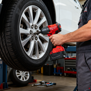 Clé à chocs sans fil 18-21v à couple élevé de 1300 N.M, clé électrique sans balais rechargeable de 1/2 pouce - Product Image 6