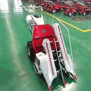 Kleiner Handsteuerungs-Reaper zum Ernten von Weizen Mais Reis Diesel-Bündelung maschine Motor Hand Push Rice Binder Harvest Machine - Product Image 1