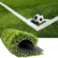 Gazon artificiel longue durée pour le football, gazon synthétique, gazon artificiel extérieur, pelouse artificielle