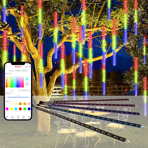 Gouly nhà máy trực tiếp ngoài trời LED <span class=keywords><strong>Meteor</strong></span> Shower đèn 12W 24V IP65 không thấm nước đèn sao băng giáng sinh - Product Image 1