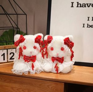 Peluche lapin Lolita de 20 cm pour le Nouvel An et les mariages, poupée en tissu, coussin, cadeau d'<span class=keywords><strong>anniversaire</strong></span> pour femme - Product Image 6