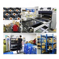 Pita Printer Label Kertas Cetak Langsung Pabrik 50-110mm Pita Transfer Termal yang Ditingkatkan Berbasis Lilin/Pita Resin