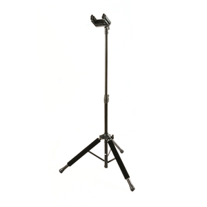 QUIK LOK GS/508 Black Guitar Stand with Self-Locking Yoke 11x11 cm 8.5 cm Mounting Plate <b>Musical</b> <b>Instrument</b> Accessory - Product Image 1