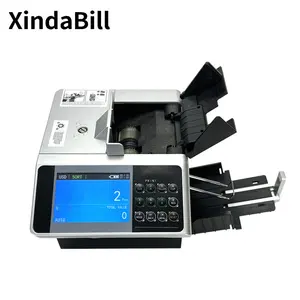 XD-6100 Geld zähler Tragbare kosten pflicht ige Bargeld währung Banknoten detektor de Billetes Falsos Bill Counting Detect ing Machine