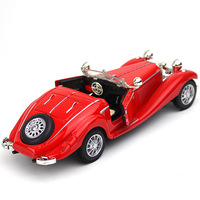 1:28 Legierung Oldtimer Retro-Auto Modell Statisches Sammlerstück Geschenk Tortendekoration