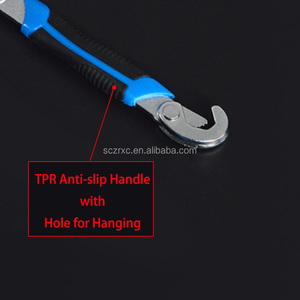 8 inch điều chỉnh công nghiệp chống trượt ống thép cờ lê mô-men xoắn đôi phổ quát cho sửa chữa ống nước đa chức năng tùy chỉnh OEM - Product Image 4