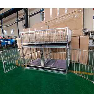 LIZE Cage pour animaux de compagnie intérieure et extérieure en acier inoxydable de qualité très résistante Cages pour chiens de reproduction - Product Image 5