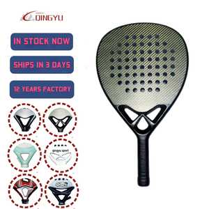 Raqueta de Pádel Profesional QINGYU SPORT de Carbono 3K, Raqueta de Pádel Personalizada con Espuma EVA para Tenis Playa, Raqueta de Pádel en Stock - Product Image 1