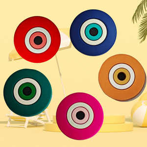 2023 nuovo arrivo ciondoli per scarpe in PVC carini graziosi motivi variopinti malocchio Design all'ingrosso decorazioni di fondo ornamenti promozione - Product Image 2