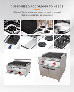 Cuisinière électrique à <span class=keywords><strong>plaque</strong></span> ronde sur pied pour cuisine commerciale, 4 brûleurs, <span class=keywords><strong>plaque</strong></span> chauffante électrique avec four - Product Image 5